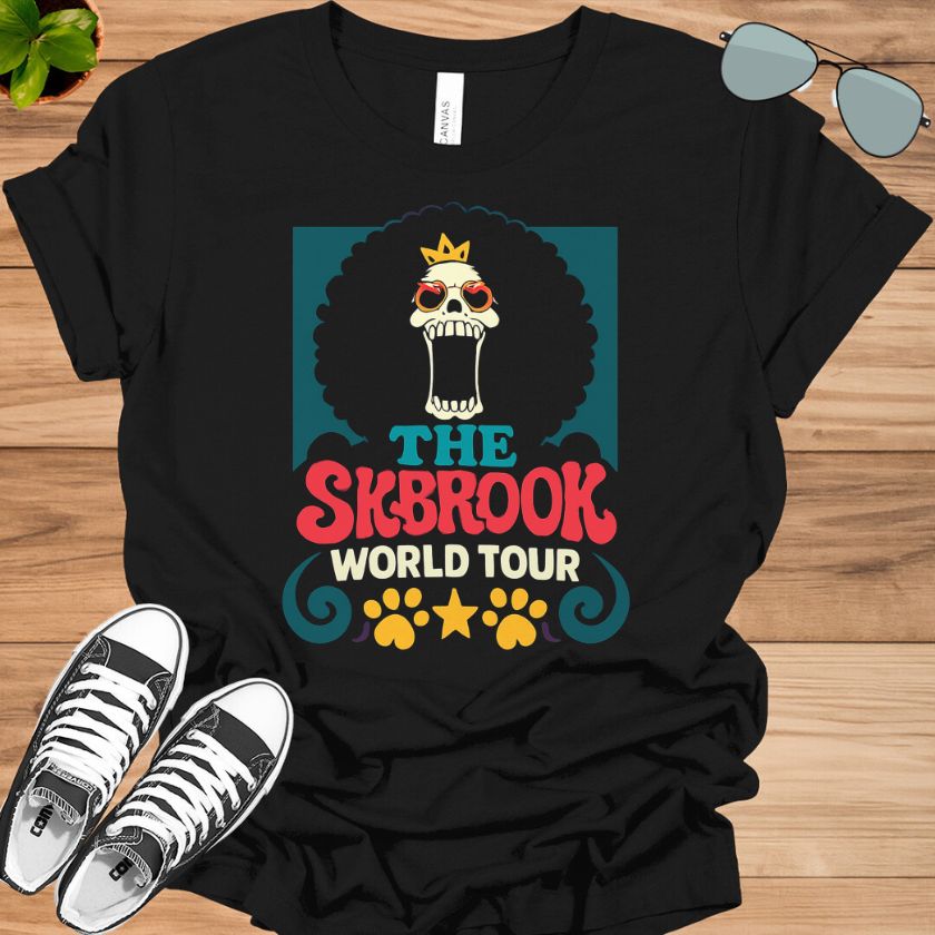 One Piece Soul King Brook T-Shirt | Official World Tour Anime Tee