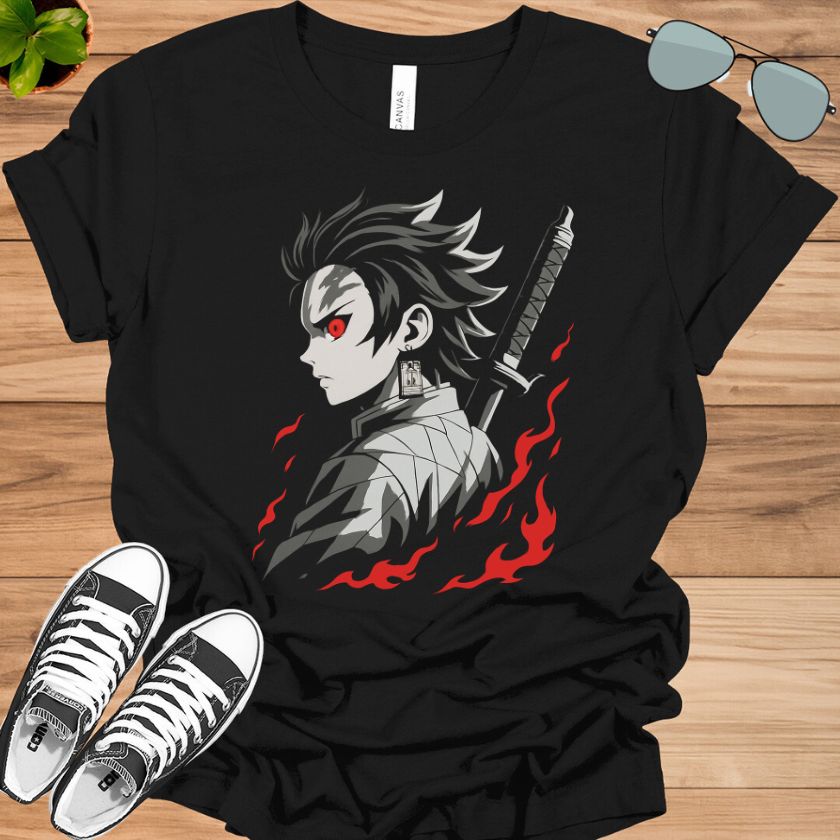 Demon Slayer Washed T-Shirt | Unisex Anime Graphic Tee