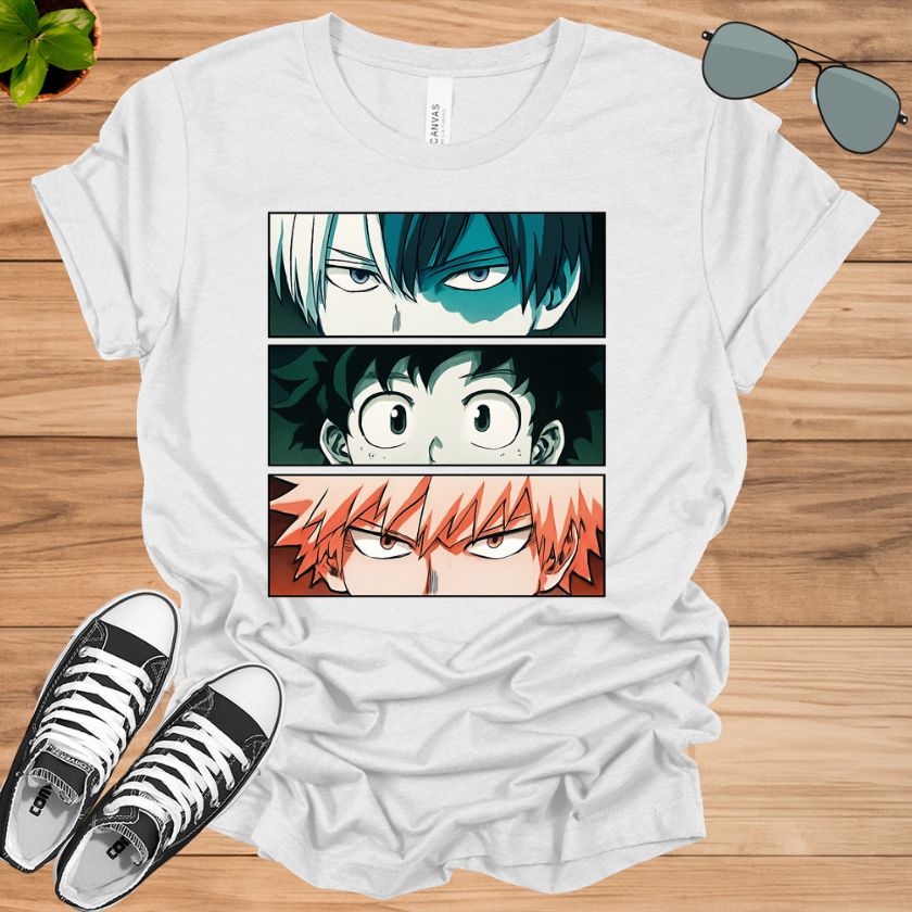 My Hero Academia T-Shirt | Todoroki &amp; Deku Anime Tee