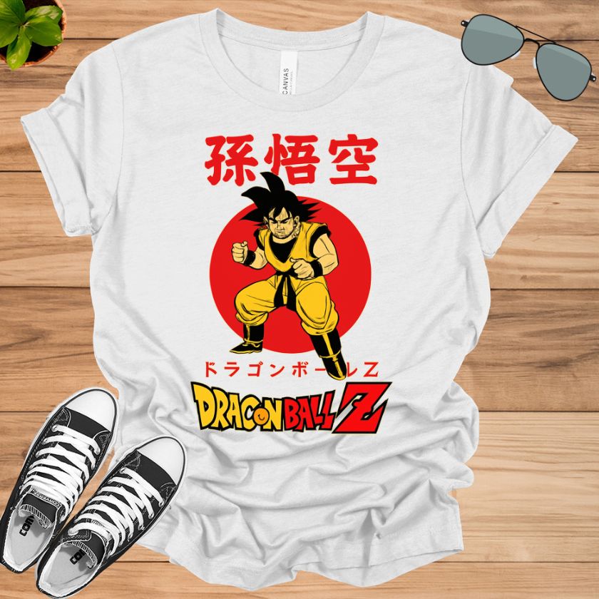 Dragon Ball Goku Kanji T-Shirt | Official Anime Graphic Tee