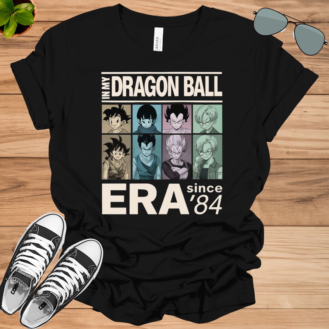 Dragon Ball Era Since 84 T-Shirt | Vintage Anime Graphic Tee for Men &amp; Women