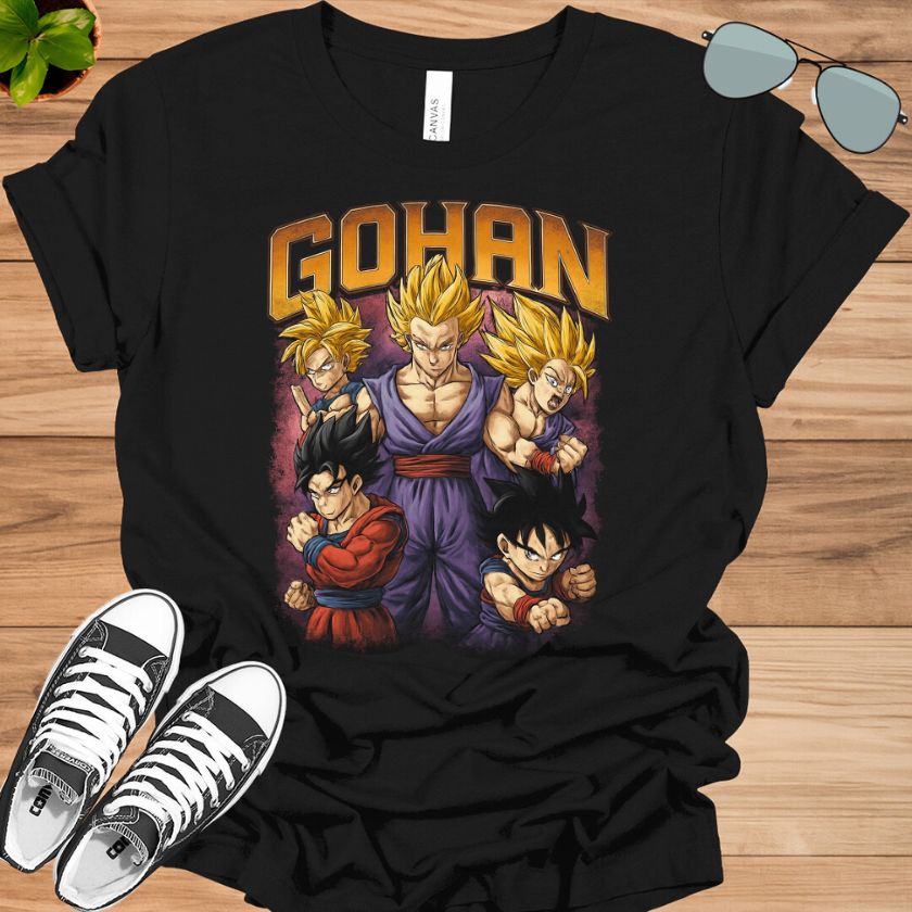 Dragon Ball Gohan Retro T-Shirt | Classic Anime Tee