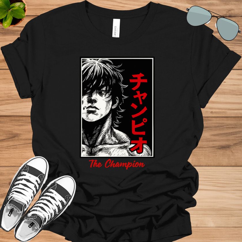 Baki Hanma The Champion Anime T-Shirt