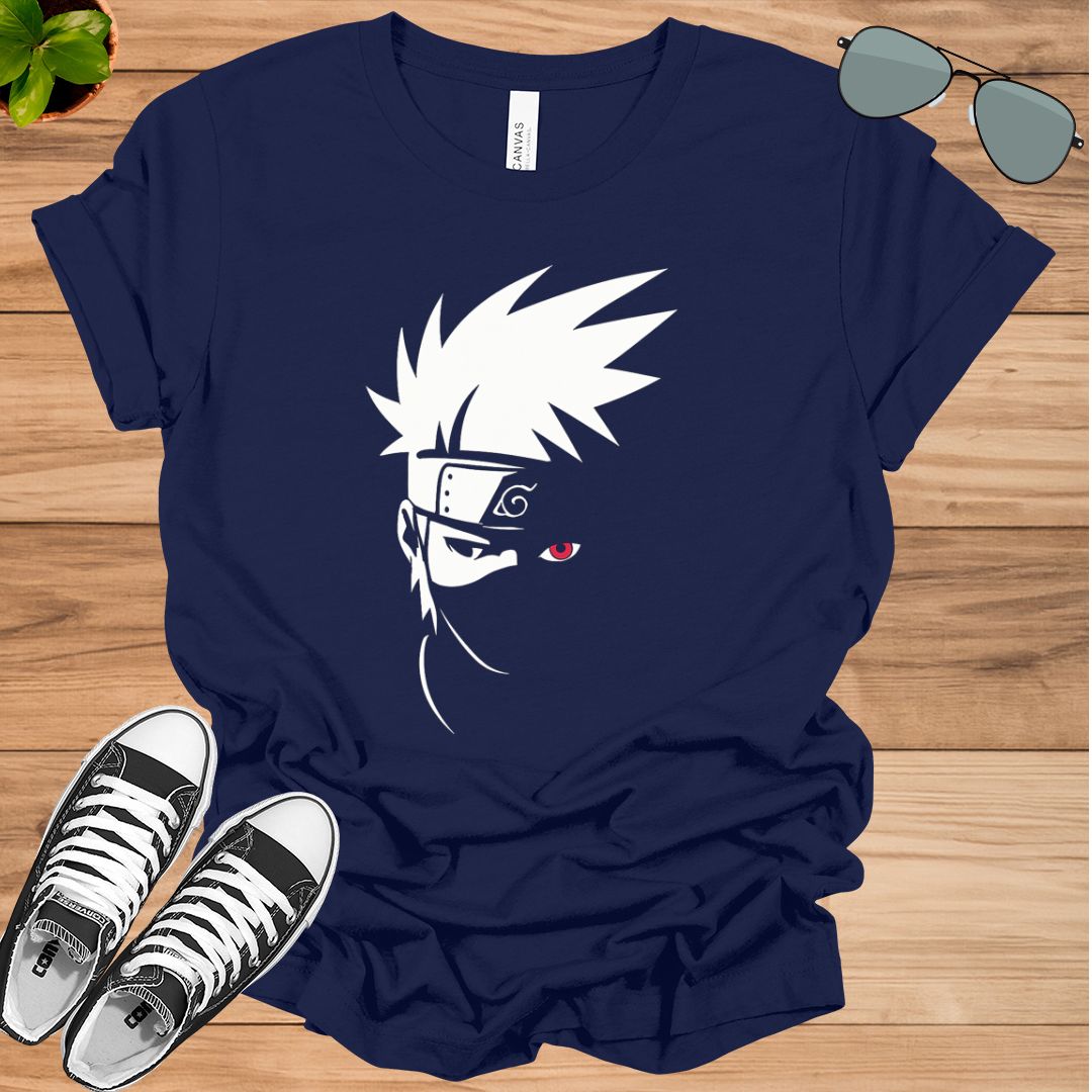 Naruto Shippuden Kakashi Head Anime T-Shirt