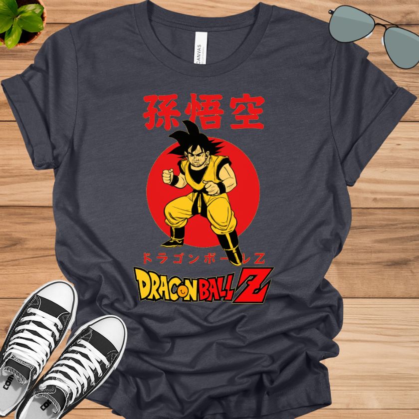 Dragon Ball Goku Kanji T-Shirt | Official Anime Graphic Tee