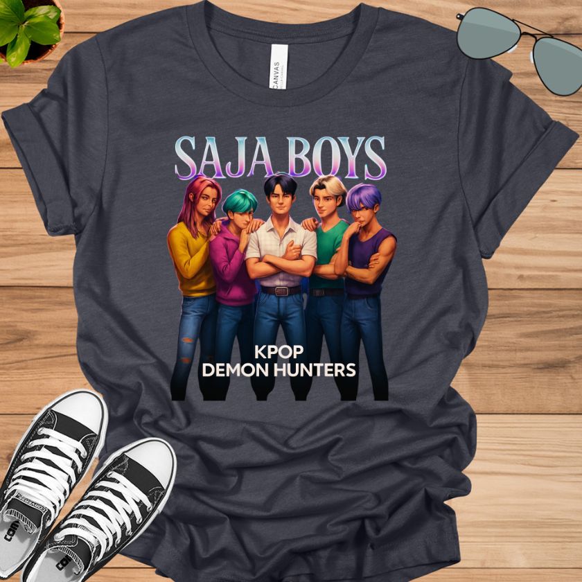 Saja Boys Heartthrob T-Shirt | Kpop Idol Style Tee