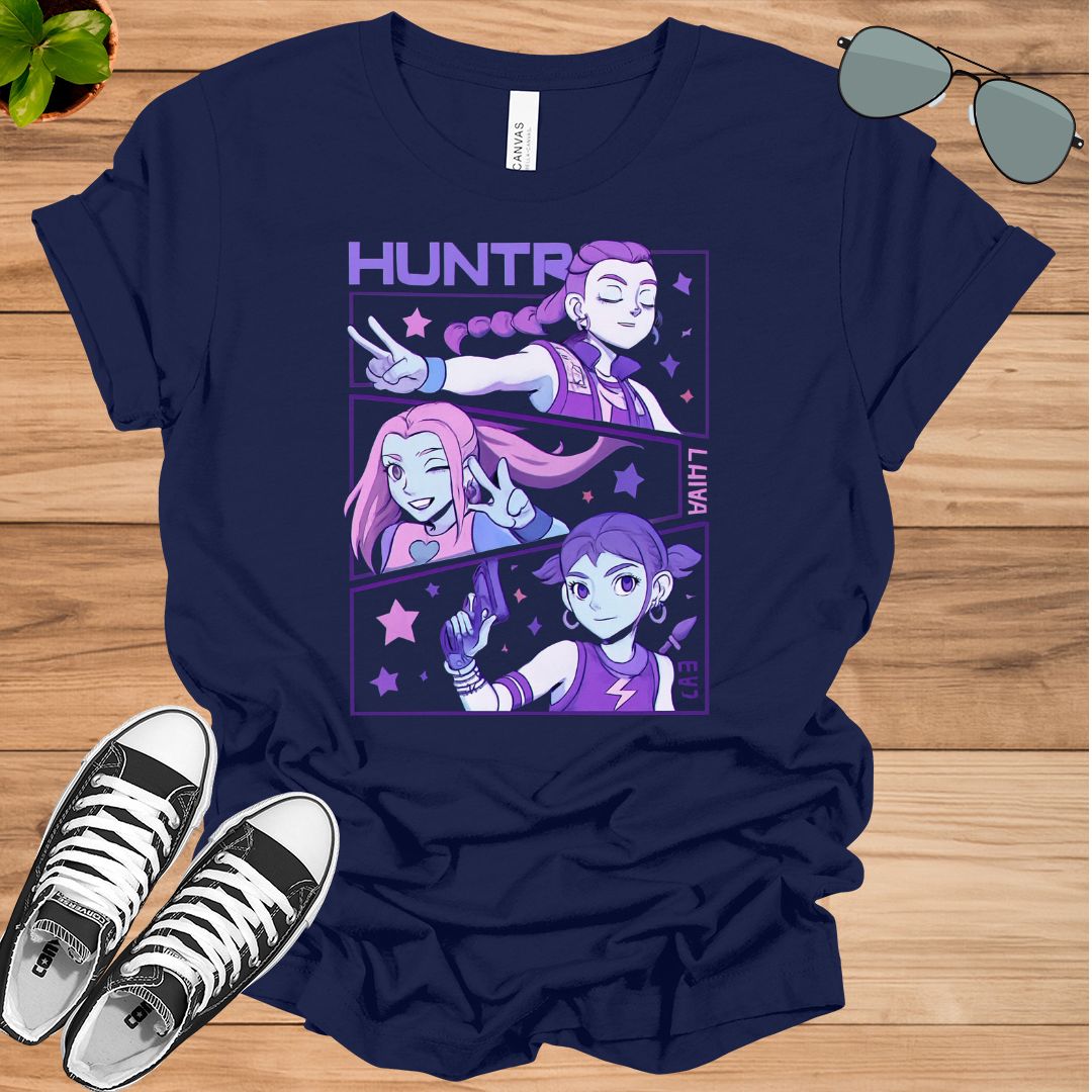 Kpop Demon Hunters Shirt | Huntrix Girl Band Tee