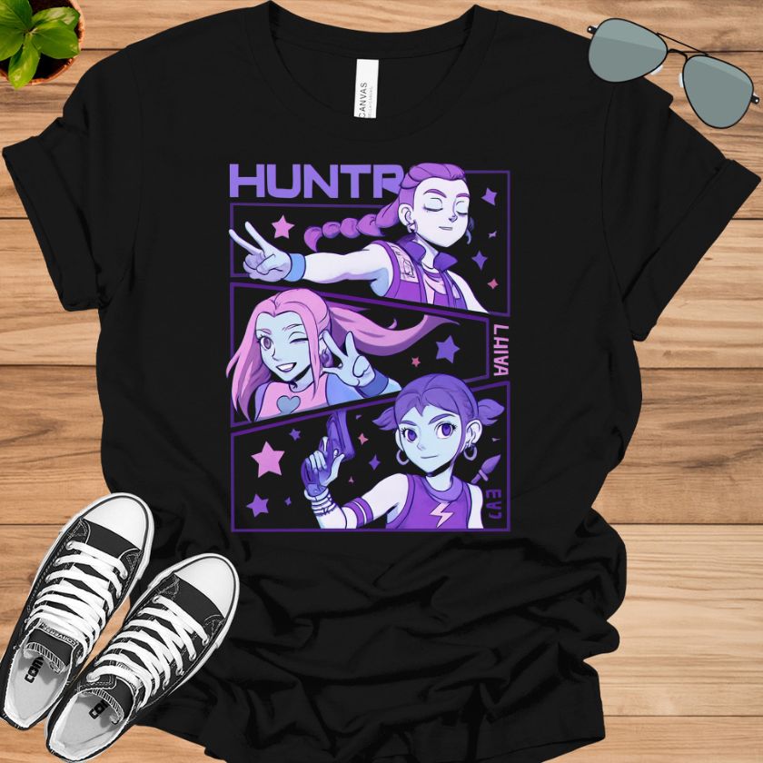 Kpop Demon Hunters Shirt | Huntrix Girl Band Tee