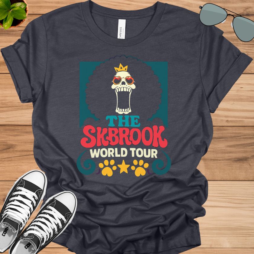 One Piece Soul King Brook T-Shirt | Official World Tour Anime Tee