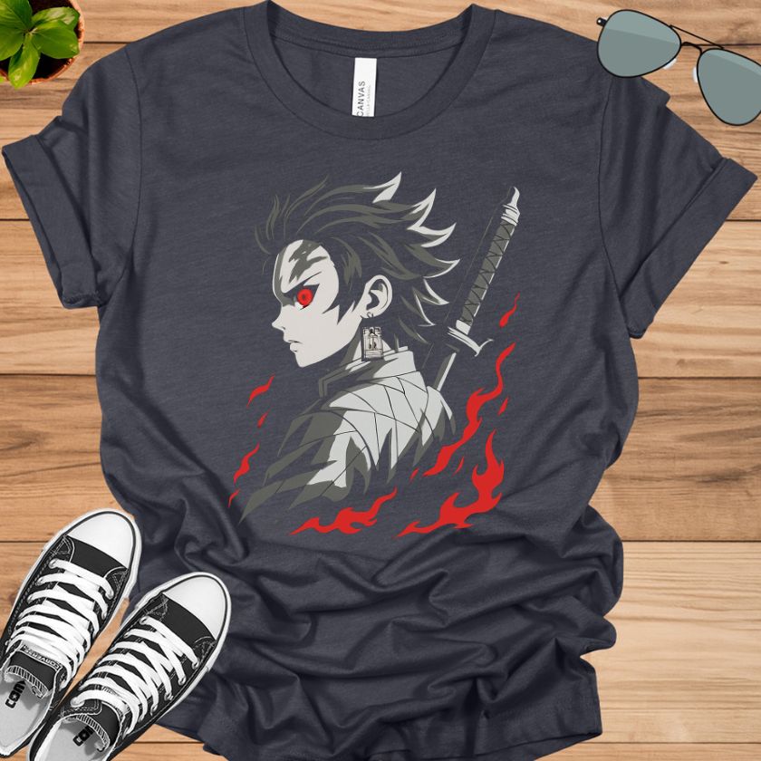Demon Slayer Washed T-Shirt | Unisex Anime Graphic Tee