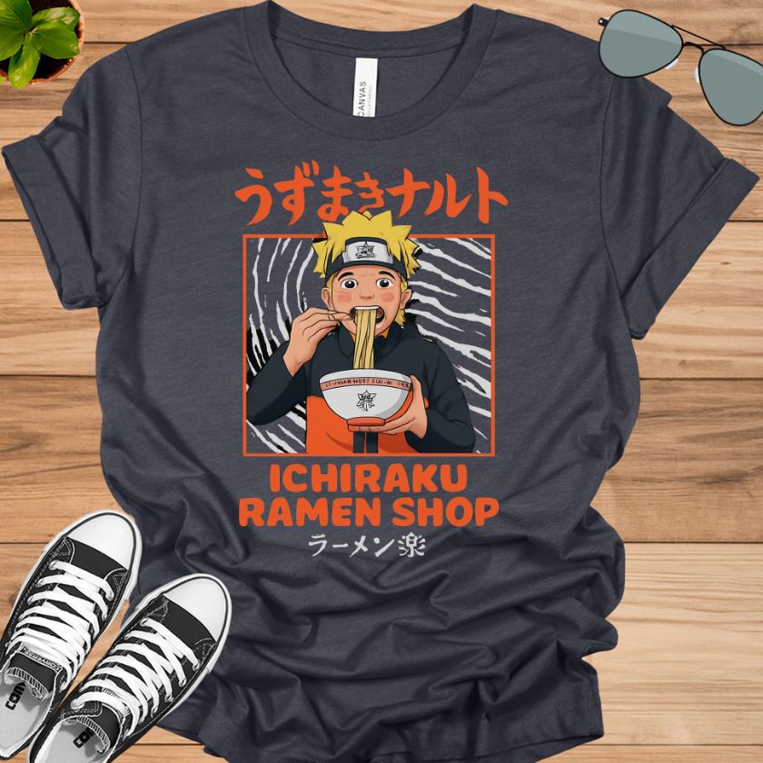Naruto Ichiraku Ramen Shop T-Shirt | Anime Japanese Streetwear Tee