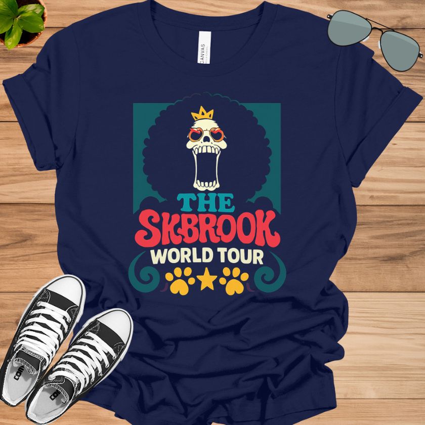 One Piece Soul King Brook T-Shirt | Official World Tour Anime Tee