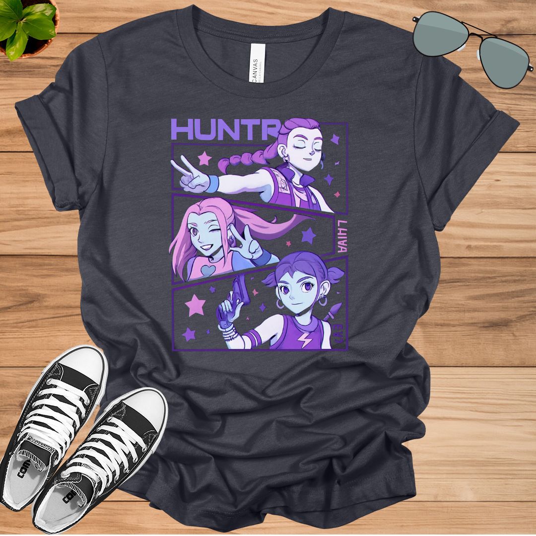 Kpop Demon Hunters Shirt | Huntrix Girl Band Tee