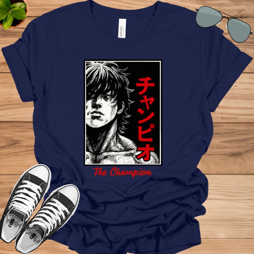 Baki Hanma The Champion Anime T-Shirt
