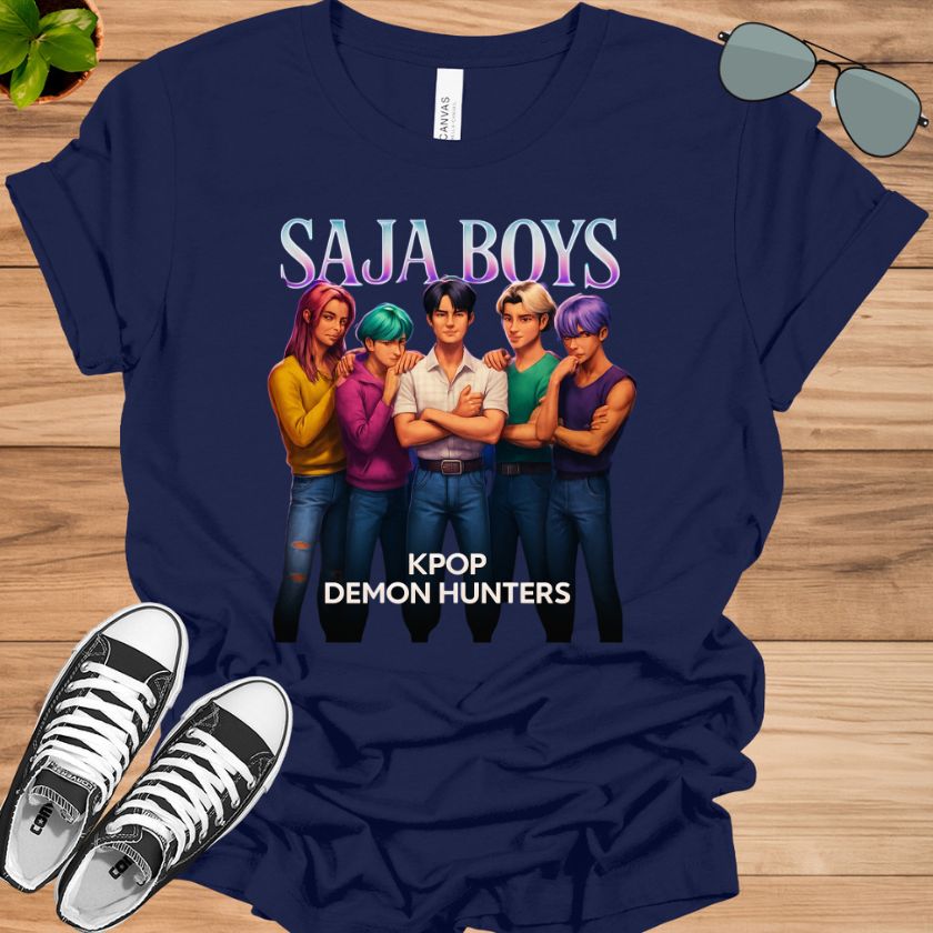 Saja Boys Heartthrob T-Shirt | Kpop Idol Style Tee