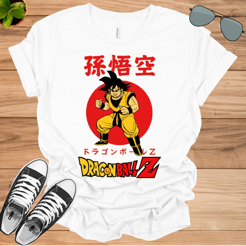 Dragon Ball Goku Kanji T-Shirt | Official Anime Graphic Tee