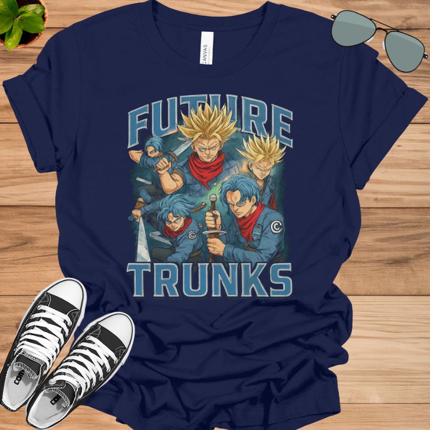 Dragon Ball Future Trunks T-Shirt | Sword-Wielding Saiyan Tee