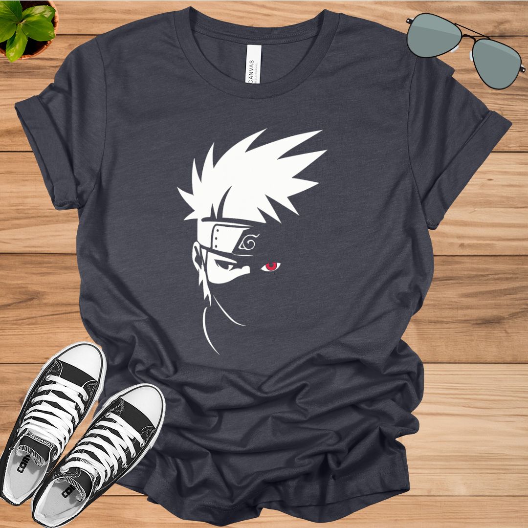 Naruto Shippuden Kakashi Head Anime T-Shirt