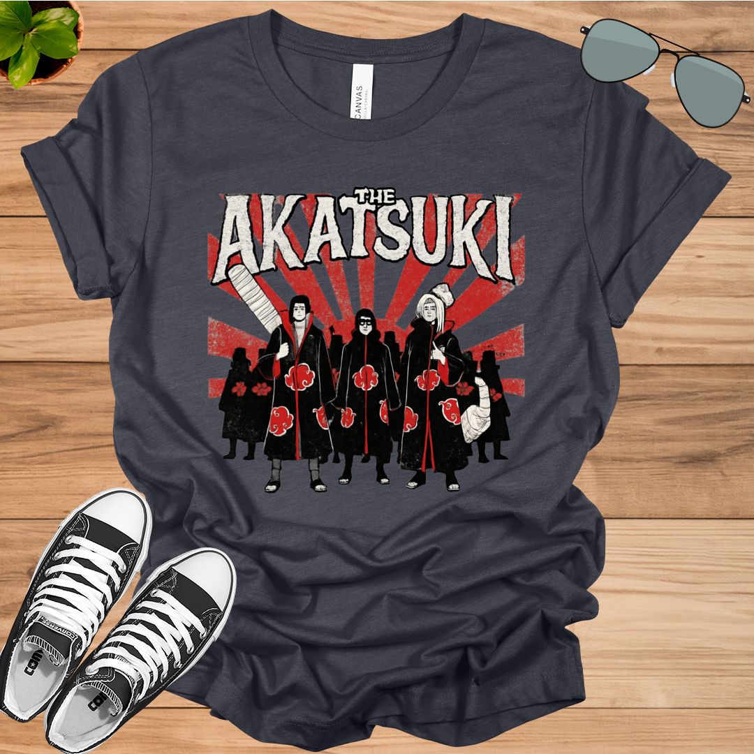 Naruto Shippuden The Akatsuki Cloud Symbol T-Shirt