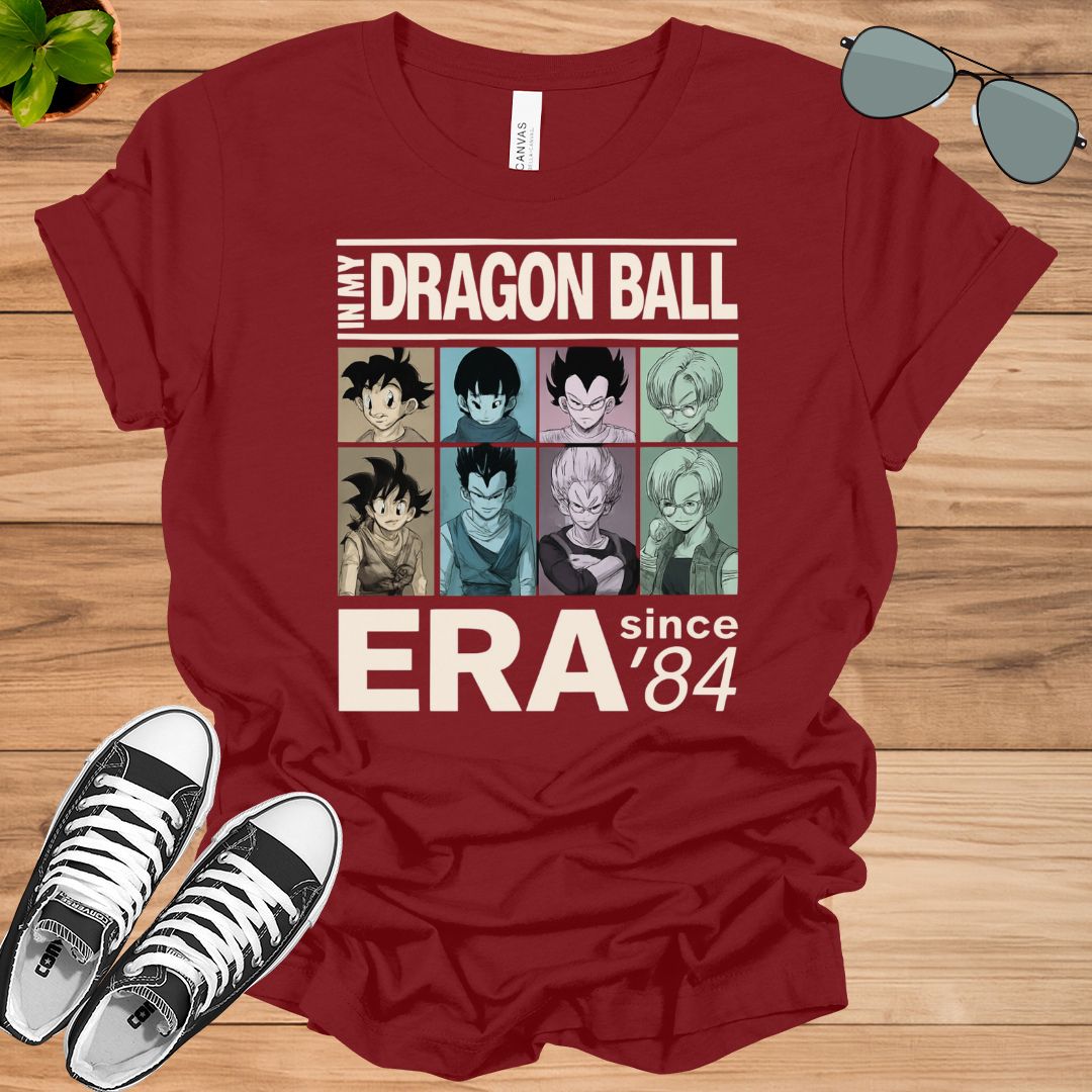 Dragon Ball Era Since 84 T-Shirt | Vintage Anime Graphic Tee for Men &amp; Women