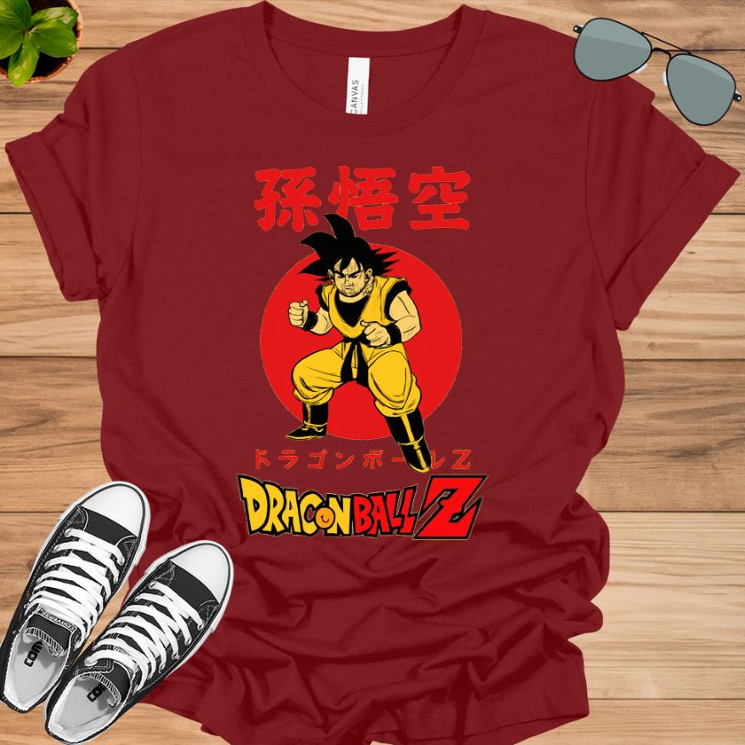 Dragon Ball Goku Kanji T-Shirt | Official Anime Graphic Tee