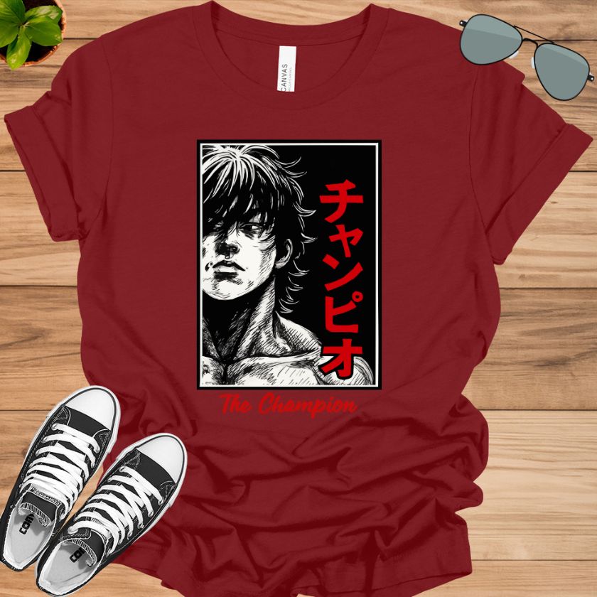 Baki Hanma The Champion Anime T-Shirt