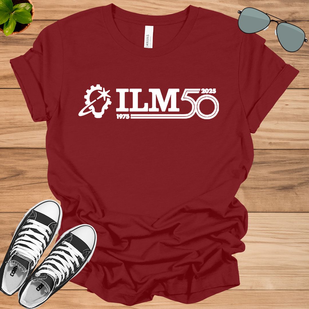 Industrial Light &amp; Magic ILM 50th Anniversary Logo Unisex t-shirt
