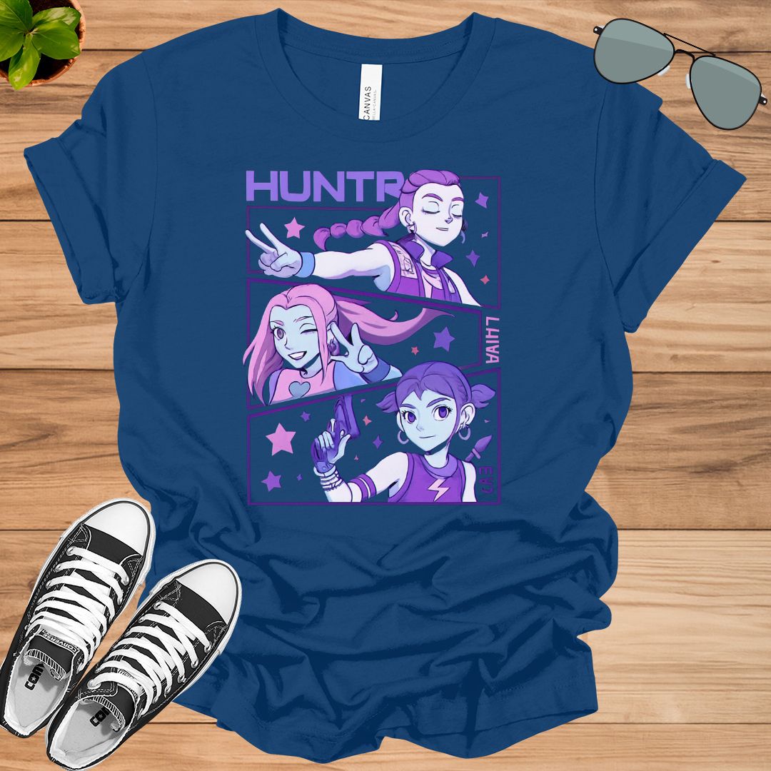 Kpop Demon Hunters Shirt | Huntrix Girl Band Tee