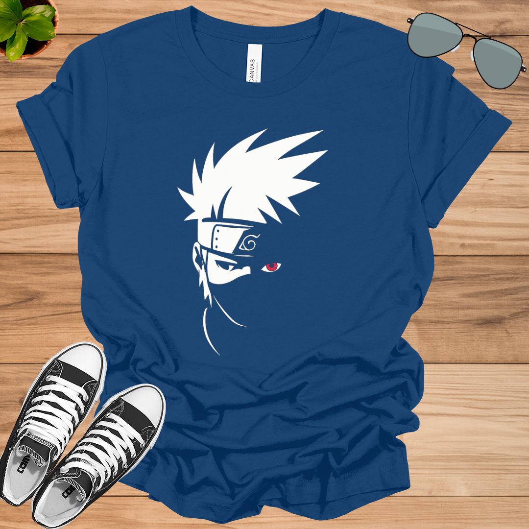 Naruto Shippuden Kakashi Head Anime T-Shirt