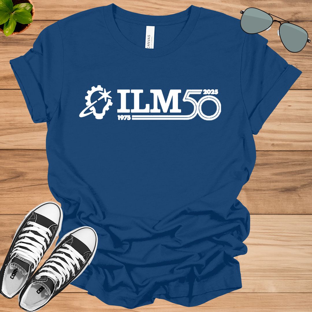 Industrial Light &amp; Magic ILM 50th Anniversary Logo Unisex t-shirt