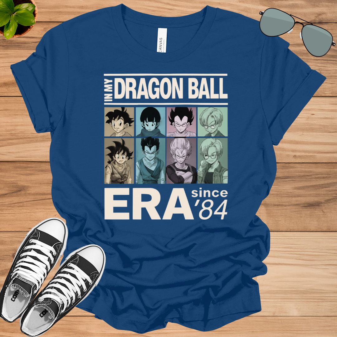 Dragon Ball Era Since 84 T-Shirt | Vintage Anime Graphic Tee for Men &amp; Women