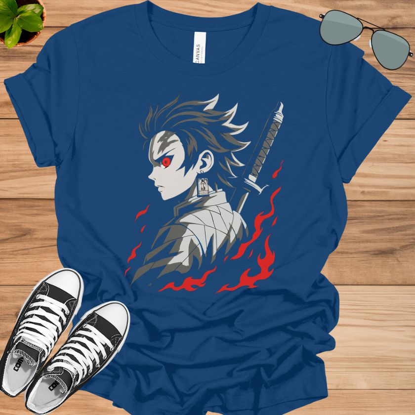 Demon Slayer Washed T-Shirt | Unisex Anime Graphic Tee