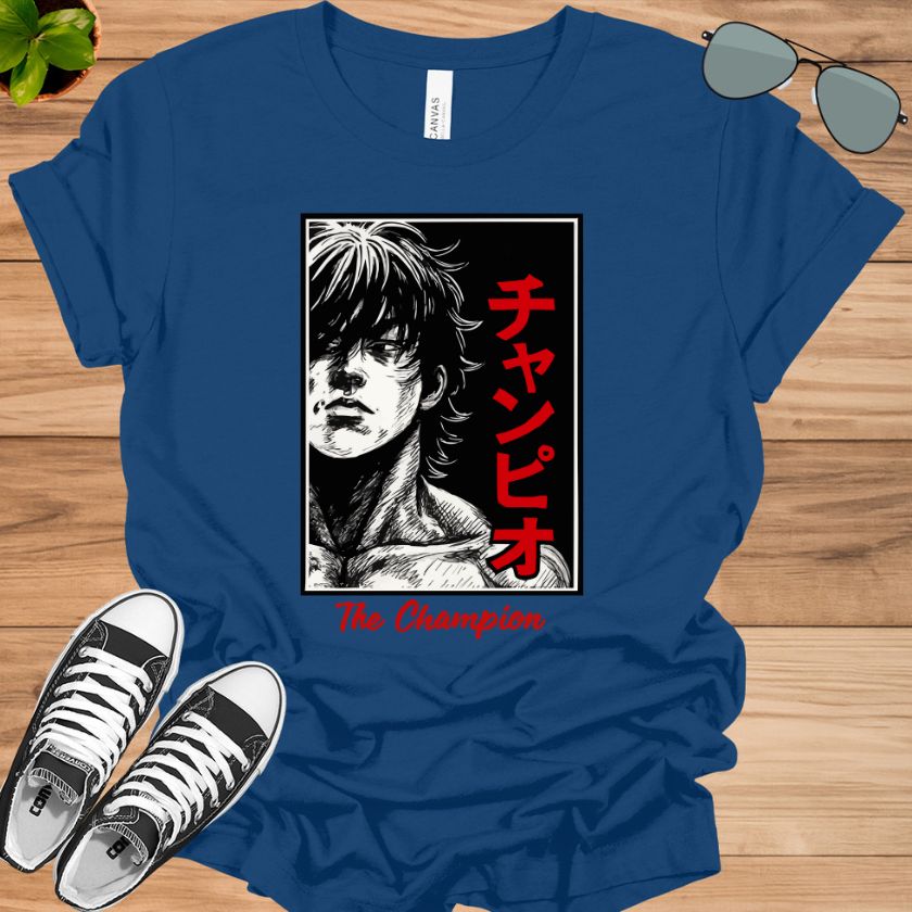 Baki Hanma The Champion Anime T-Shirt