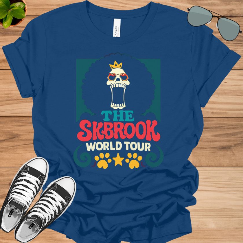 One Piece Soul King Brook T-Shirt | Official World Tour Anime Tee