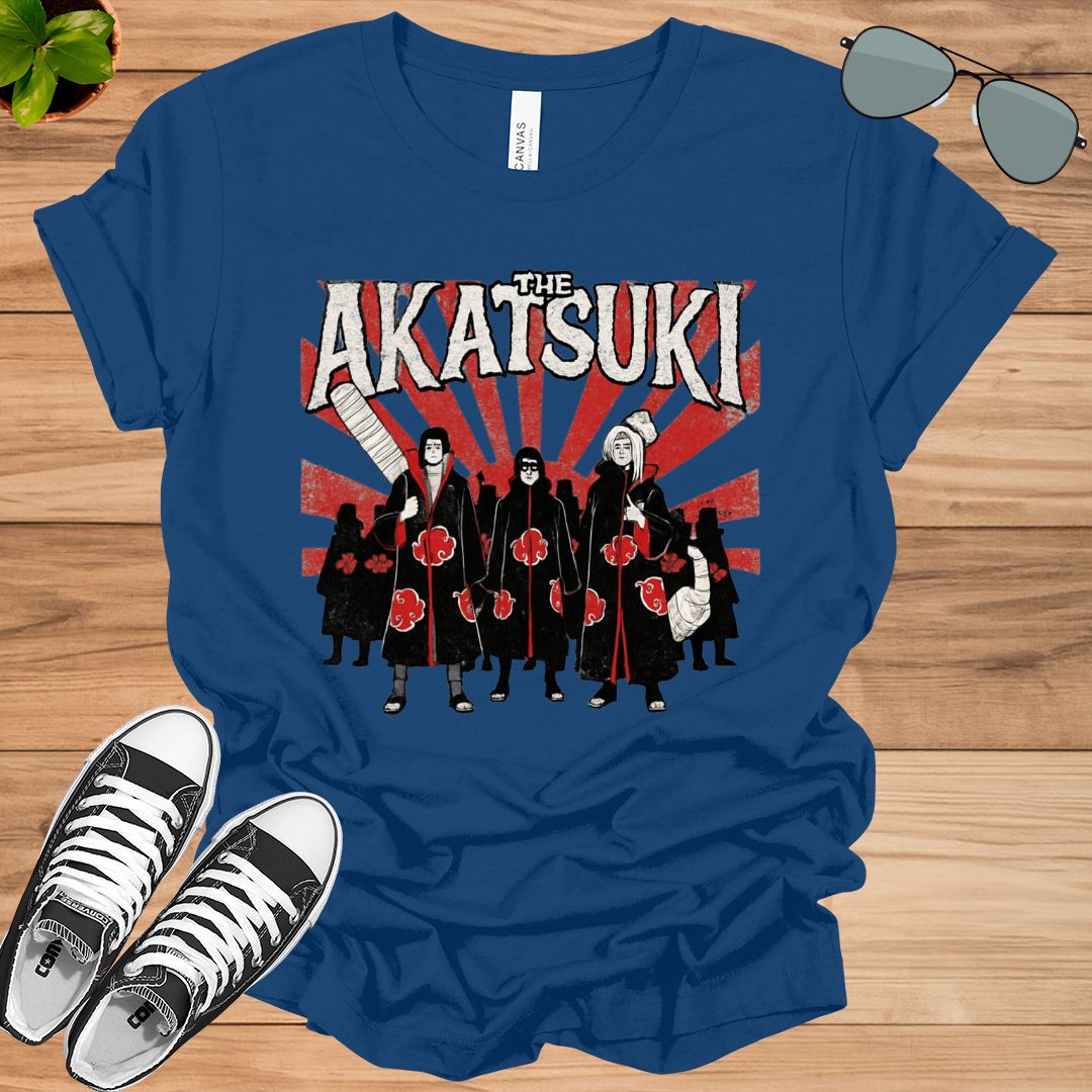 Naruto Shippuden The Akatsuki Cloud Symbol T-Shirt