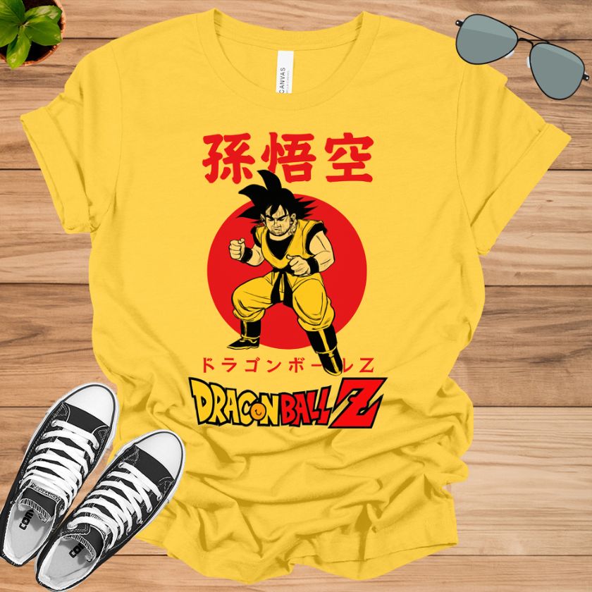 Dragon Ball Goku Kanji T-Shirt | Official Anime Graphic Tee