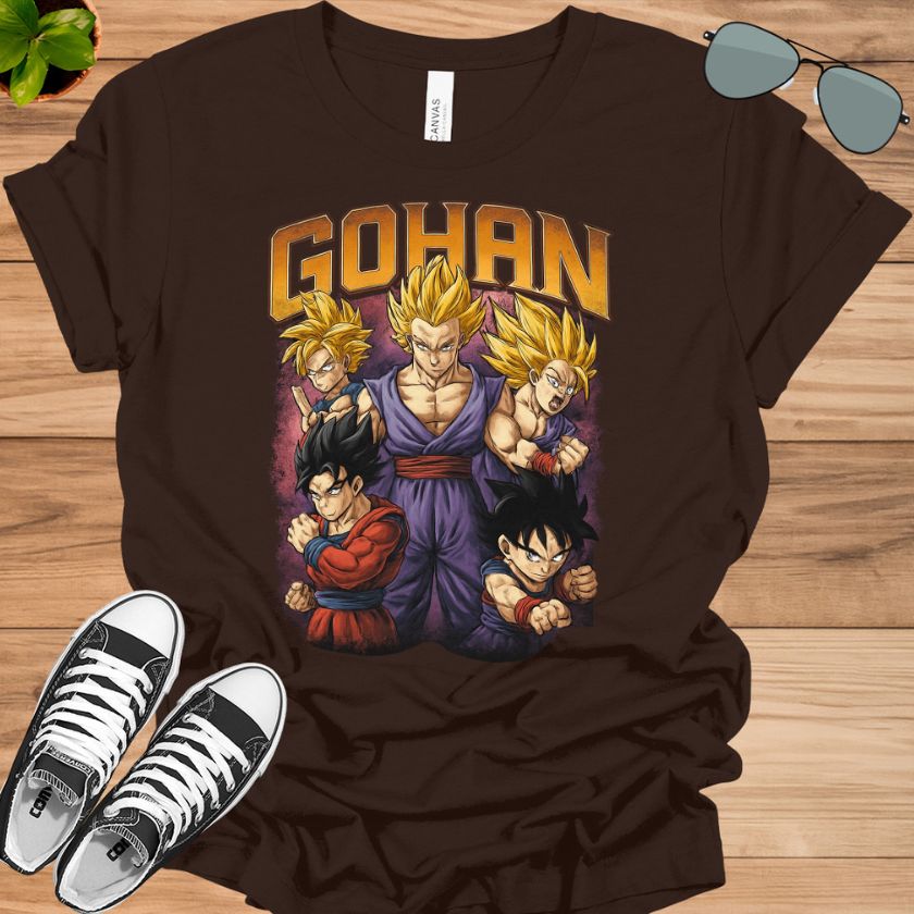 Dragon Ball Gohan Retro T-Shirt | Classic Anime Tee
