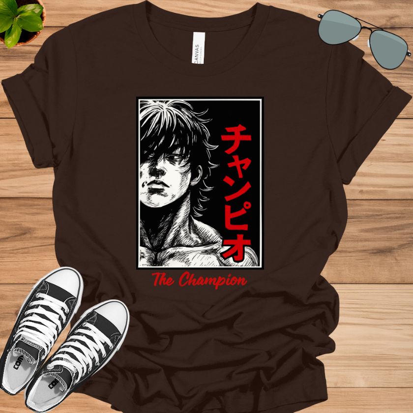 Baki Hanma The Champion Anime T-Shirt