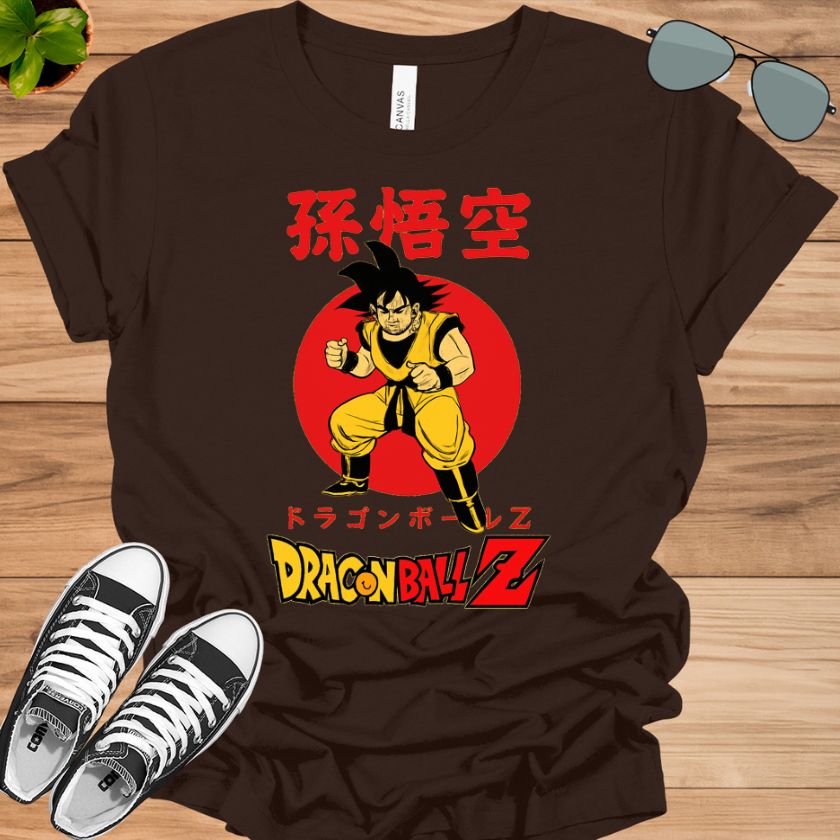 Dragon Ball Goku Kanji T-Shirt | Official Anime Graphic Tee
