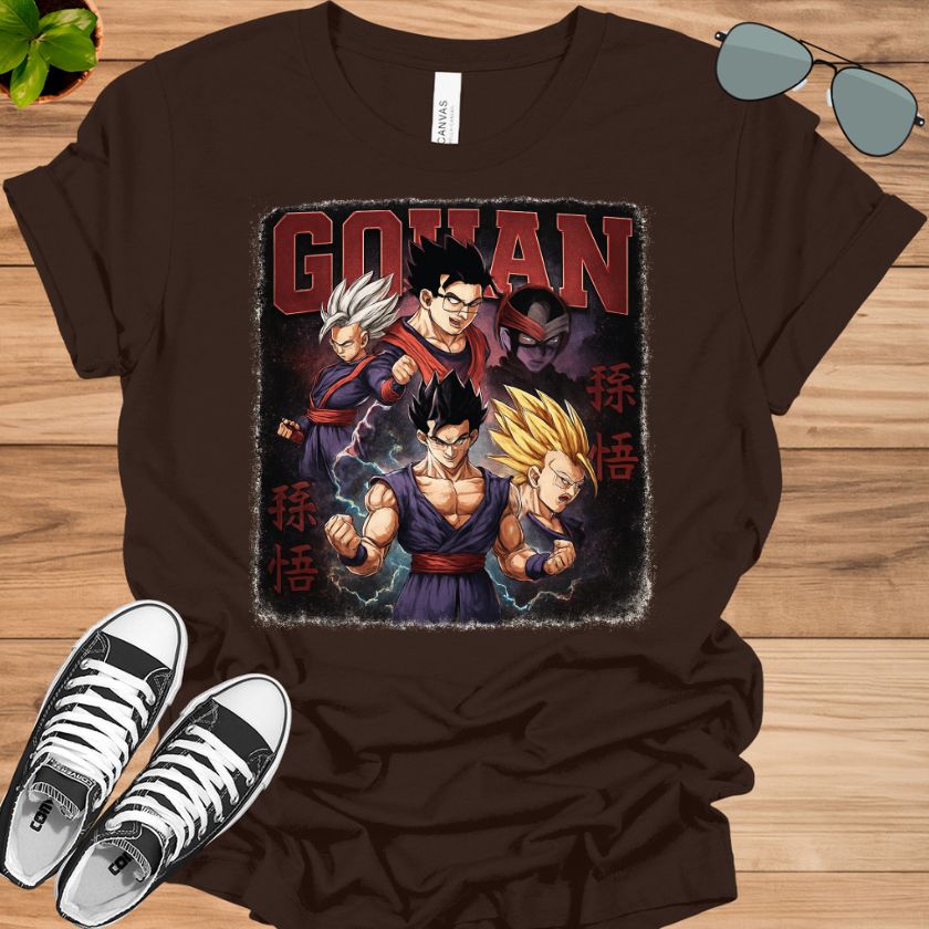Dragon Ball Z Gohan Vintage T-Shirt | Classic Retro Anime Tee