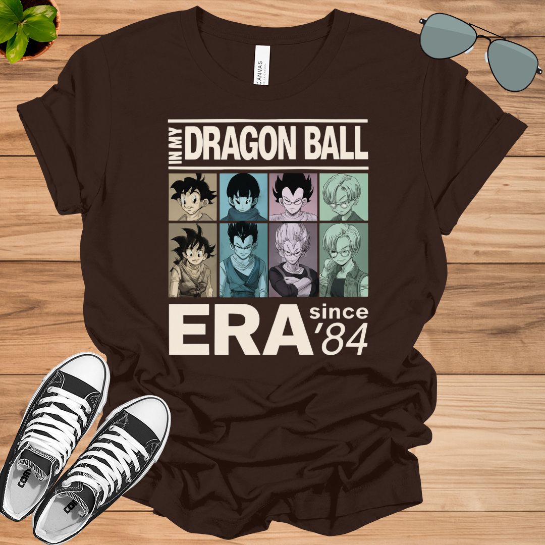 Dragon Ball Era Since 84 T-Shirt | Vintage Anime Graphic Tee for Men &amp; Women