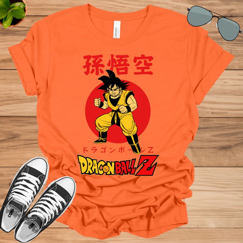 Dragon Ball Goku Kanji T-Shirt | Official Anime Graphic Tee