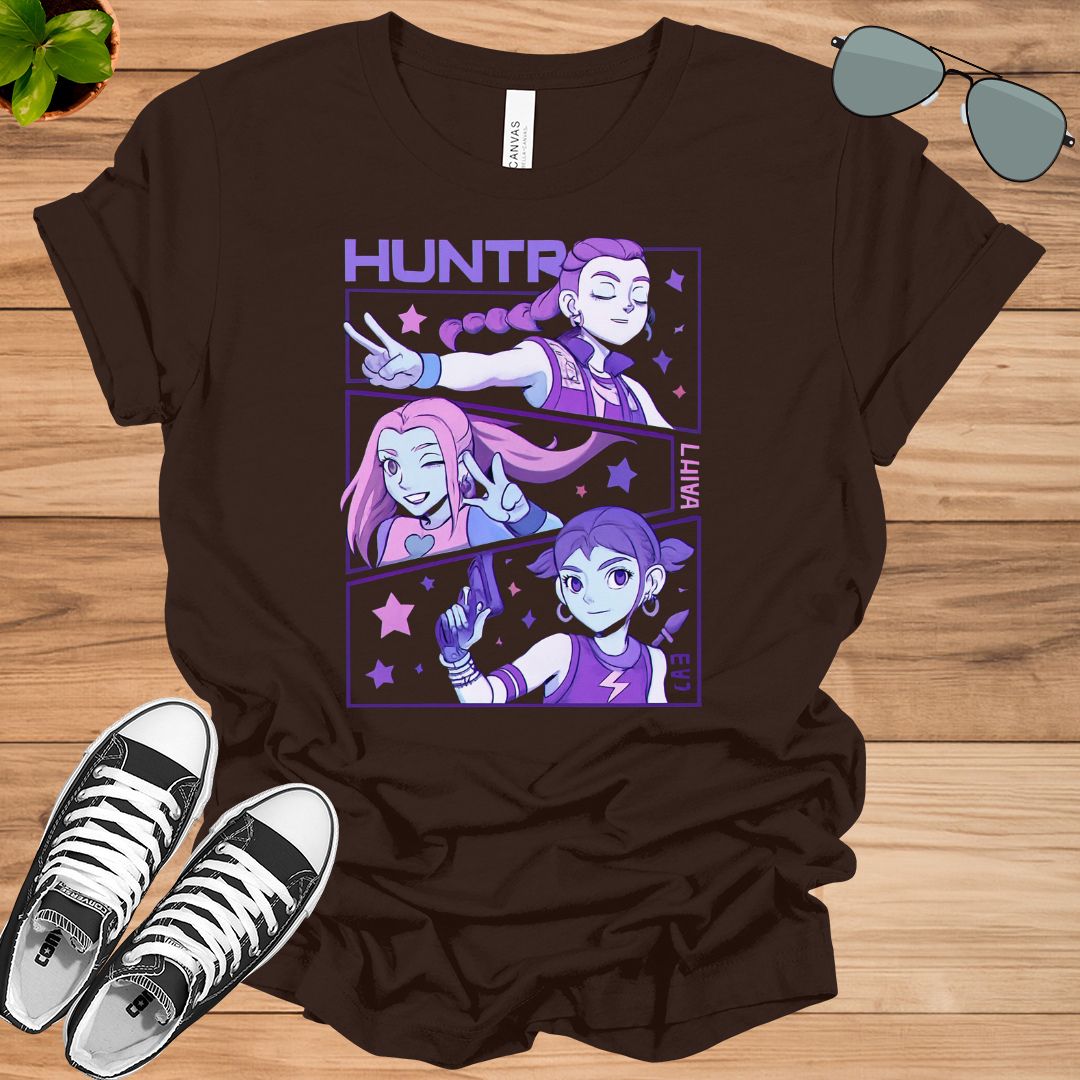 Kpop Demon Hunters Shirt | Huntrix Girl Band Tee